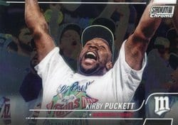 2022 Stadium Club Chrome Base Set Kirby Puckett #52 card