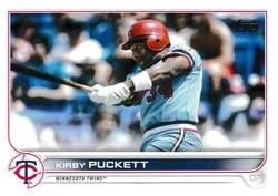 2022 Topps Base Set Kirby Puckett #453 card