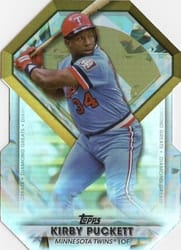 2022 Topps Diamond Greats Die-Cuts Kirby Puckett #DGDC-38 card