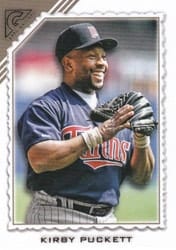 2022 Topps Gallery Base Set Kirby Puckett #112 card