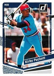 2023 Donruss Base Set Kirby Puckett #202 card