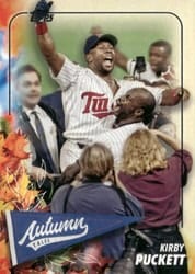 2024 Topps Update Autumn Tales Kirby Puckett #AT-15 card