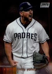2020 Stadium Club Chrome Base Set Kirby Yates #82 card