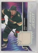 2020-21 SPx Rookie Jersey Kirill Kaprizov #RJ-KA card