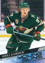 2020-21 Upper Deck Base Set Kirill Kaprizov #451 card