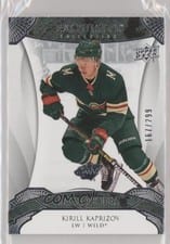 2020-21 Upper Deck Black Diamond Exquisite Collection Rookies Kirill Kaprizov #R-KK card