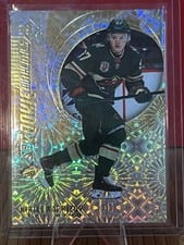 2020 SP Kirill Kaprizov Pyrotechnic Gold #129 card