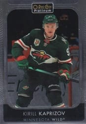 2021-22 O-Pee-Chee Platinum Base Set Kirill Kaprizov #4 card