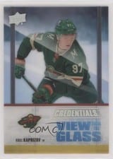 2021-22 Upper Deck Credentials View from the Glass Kirill Kaprizov #VG-9