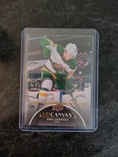 2021 Upper Deck UD Canvas Kirill Kaprizov Black #C160 card