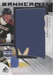 2022-23 SP Game Used 2022 NHL Winter Classic Banner Year Relics Kirill Kaprizov #BYWC-KK card