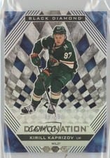 2022-23 Upper Deck Black Diamond Diamonation Kirill Kaprizov #D-KK card