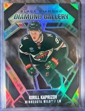2022-23 Upper Deck Black Diamond Diamond Gallery Kirill Kaprizov #DG-KK card