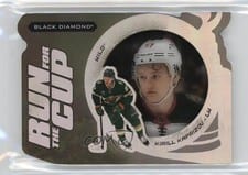 2022-23 Upper Deck Black Diamond Run for the Cup Kirill Kaprizov #RUN-KK card
