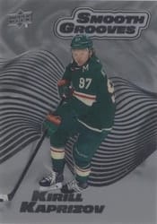2022-23 Upper Deck Smooth Grooves Kirill Kaprizov #SG21 card