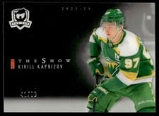2023-24 Upper Deck The Cup The Show Black Kirill Kaprizov #SB-KK card
