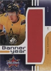 2024-25 SP Game Used 2024 All-Star Game Banner Year Relics Kirill Kaprizov #BYAS-KK card