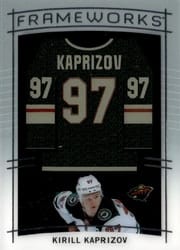 2024-25 SP Game Used Frameworks Kirill Kaprizov #F-KK card