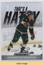 2024-25 Upper Deck Credentials That's a Hatty Kirill Kaprizov #TH-KK card