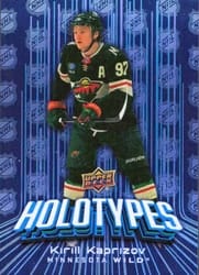2024-25 Upper Deck Holotypes Kirill Kaprizov #HT-4 card