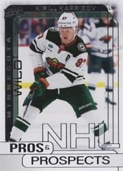 2024-25 Upper Deck Pros & Prospects Kirill Kaprizov #PP-32 card