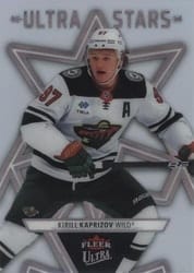 2025-26 Fleer Ultra Ultra Stars Kirill Kaprizov #ST-10 card
