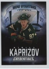2025-26 Upper Deck Credentials Now Starring Kirill Kaprizov #NS-7 card