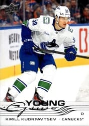 2025-26 Upper Deck Base Set Kirill Kudryavtsev #468 card