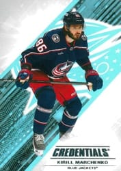 2024-25 Upper Deck Credentials Base Set Kirill Marchenko #49 card