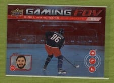 2024-25 Upper Deck Gaming FOV Kirill Marchenko #GFOV-10 card