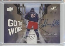 2024-25 Upper Deck Ice Go To Work Auto Kirill Marchenko #GTW-6 card