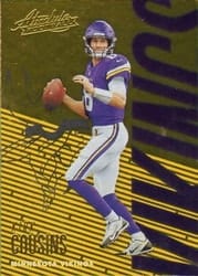 2018 Panini Absolute Base Set Kirk Cousins #61 card
