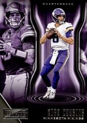 2018 Panini Playbook Base Set Kirk Cousins #62 card