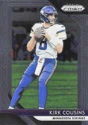 2018 Panini Prizm Base Set Kirk Cousins #76 card