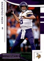 2018 Panini Rookies & Stars Base Set Kirk Cousins #61 card