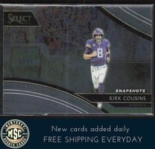 2018 Panini Select Snapshots Kirk Cousins #SN-23 card