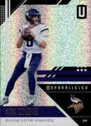 2018 Panini Unparalleled Base Set Kirk Cousins #120 card