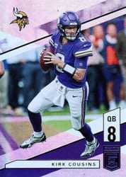 2019 Donruss Elite Base Set Kirk Cousins #75 card