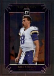 2019 Donruss Optic Elite Series Kirk Cousins #ES-5 card