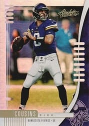 2019 Panini Absolute Base Set Kirk Cousins #67 card
