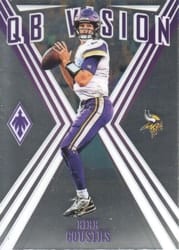 2019 Panini Phoenix QB Vision Kirk Cousins #22 card