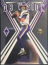 2019 Panini Phoenix QB Vision Kirk Cousins #22 card