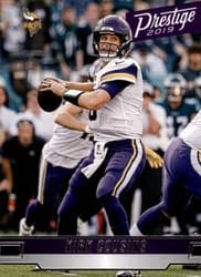 2019 Panini Prestige Base Set Kirk Cousins #82 card