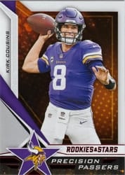 2019 Panini Rookies & Stars Precision Passers Kirk Cousins #PP-KC card