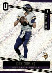 2019 Panini Unparalleled Base Set Kirk Cousins #188 card