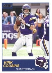 2019 Score Base Set Kirk Cousins #233 card