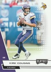 2020 Panini Playoff Base Set Kirk Cousins #155 card