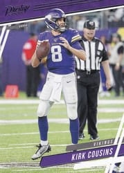 2020 Panini Prestige Base Set Kirk Cousins #199 card