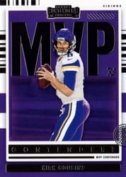 2021 Panini Contenders MVP Contenders Kirk Cousins #MVP-KCO card