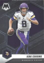 2021 Panini Mosaic Base Set Kirk Cousins #128 card